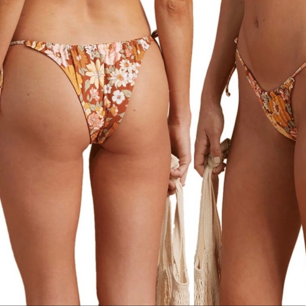 Salty Blonde x Billabong Back Then Hike bikini bottom